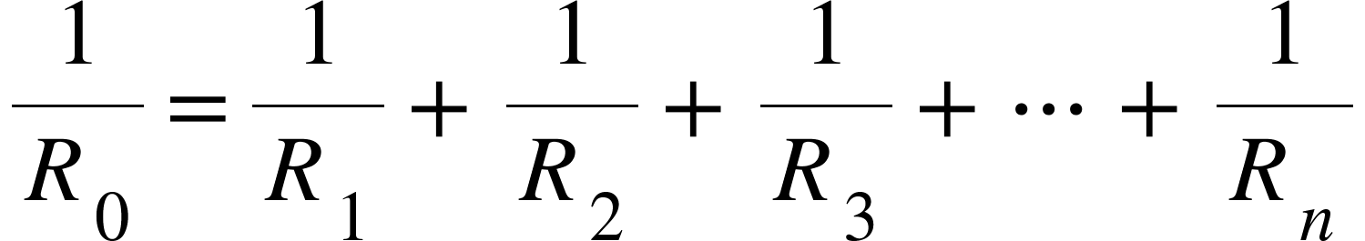並列接続-計算式-逆数の和