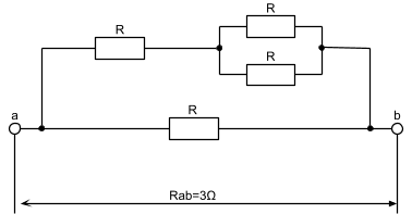 合成抵抗-応用問題2-問題回路図